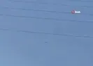 Hürkuş uçağının düşme anı amatör kameralara yansıdı!