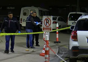 Hastane otoparkında dehşet!