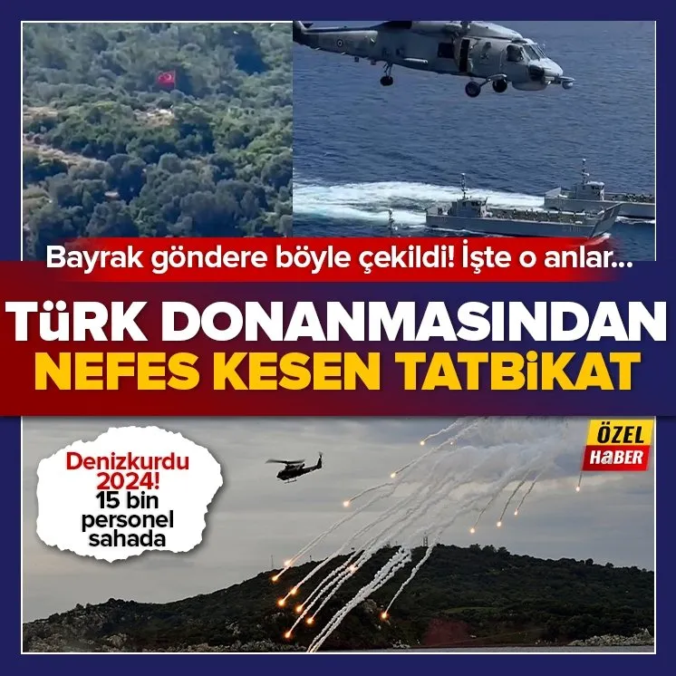 Türk donanması sahaya indi! Denizkurdu 2024...