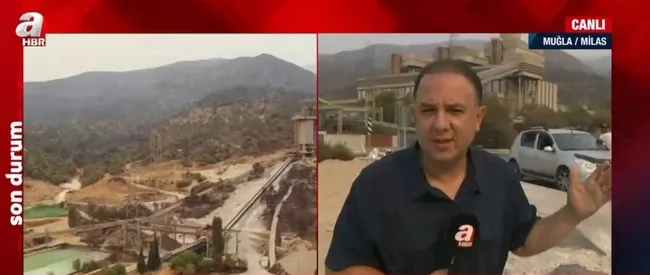 Alevler Yeniköy Termik Santrali’ne yaklaştı! Termik santralde tehdit var mı?