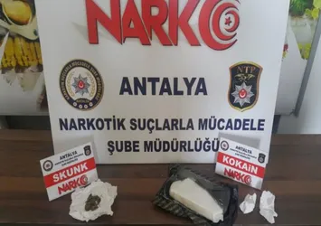 Antalya’da uyuşturucu operasyonu: 8 gözaltı
