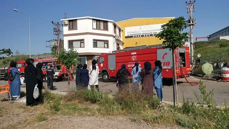 Kocaeli De Fabrikada Kazan Patladi 3 Yarali