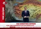 İzmirde korkutan deprem