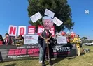 Güney Kore’de Trump karşıtı gösteri