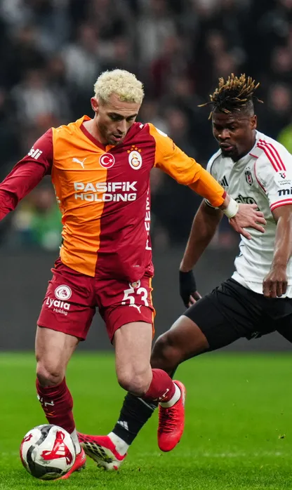 Dev derbiye aslan damgası! Galatasaray Beşiktaş'ı tek golle devirdi