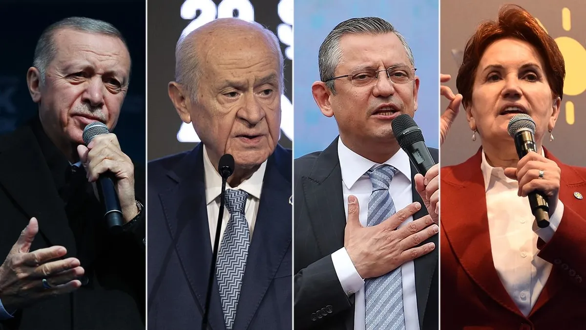 İşte liderlerin Ramazan Bayramı programı! Erdoğan'dan Bahçeli'ye Özel'den Akşener'e...