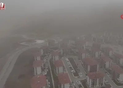 Elazığ’da sis etkisi sürdürüyor