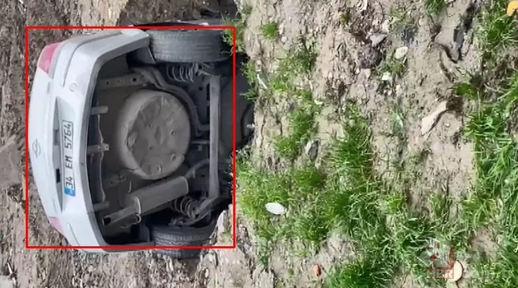 Yer yarıldı araç içine girdi! Sahibinden şoke eden tepki: Üzülmedim kurtulduğuma sevindim 3