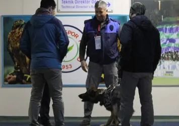 Fenerbahçe'nin soyunma odasında bomba araması