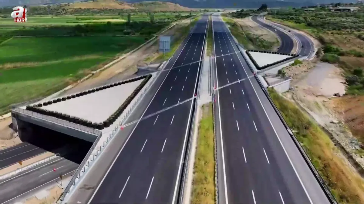 Aydın-Denizli otoyolu hizmete giriyor