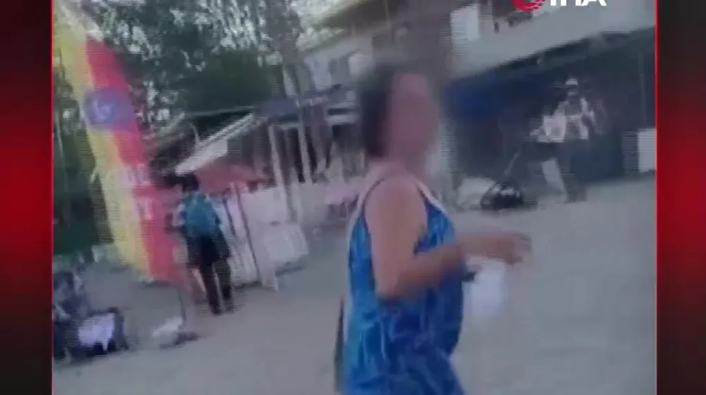 TESETTÜRLÜ KADINA SKANDAL SÖZLER