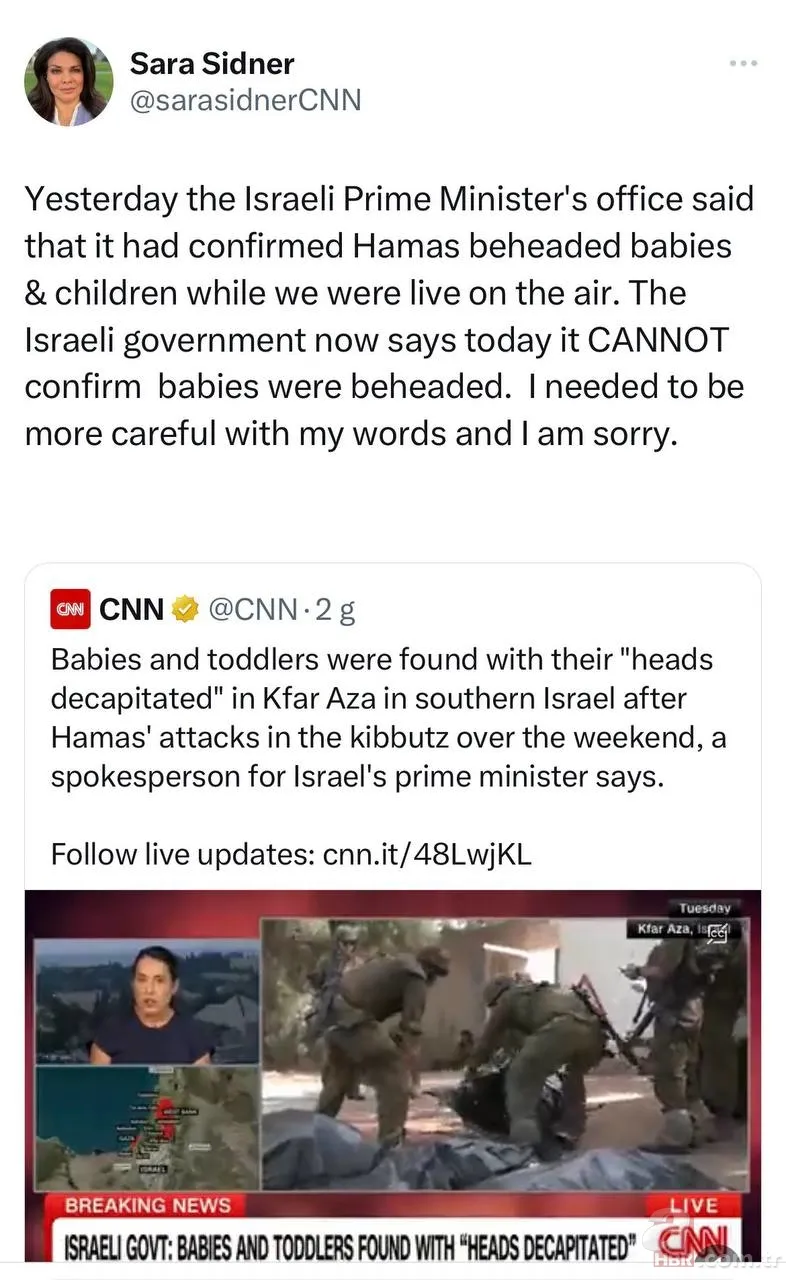 Soykırım medyası! Katil İsrail'in ‘40 bebek’ yalanıyla vahşete kılıf 10