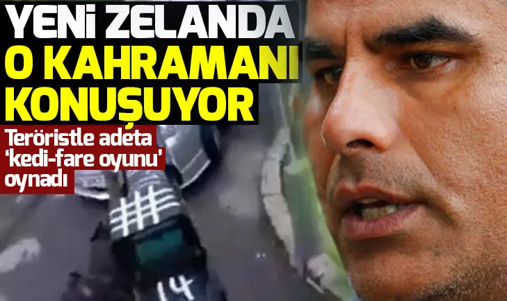 Yeni Zelanda onu konuşuyor! Teröriste silahsız karşı koyarak camidekilerin hayatını kurtardı