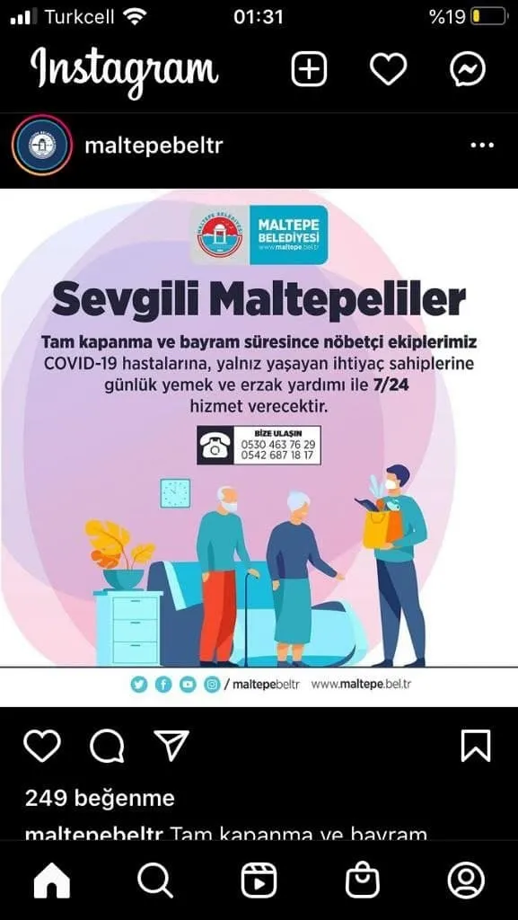 CHP'li Maltepe Belediyesi'nden tepki çeken hizmet anlayışı! Kovid-19 hastalarına... - 4