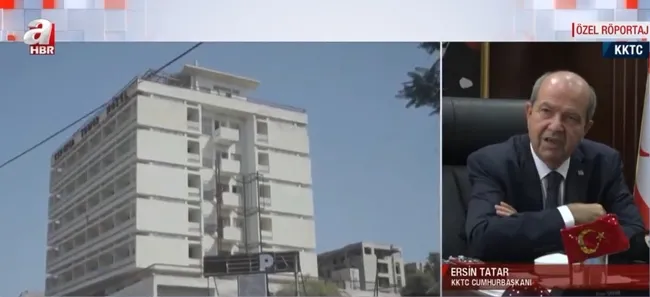 KKTC Cumhurbaşkanı Ersin Tatar A Haber’e konuştu: Azerbaycan’dan resmi davet alacağım