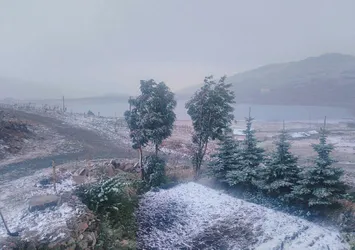 Rize, Antalya, Bayburt, Erzurum, Erzincan, Gümüşhane'ye ilk kar yağdı