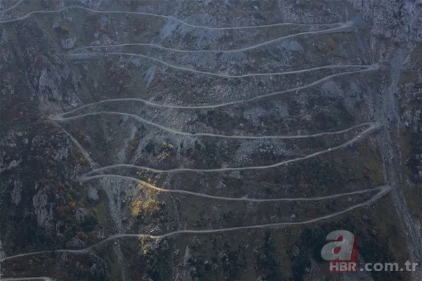 Dünyanın en tehlikeli yolu Türkiye'de! Yapımı 132 yıl sürdü 21