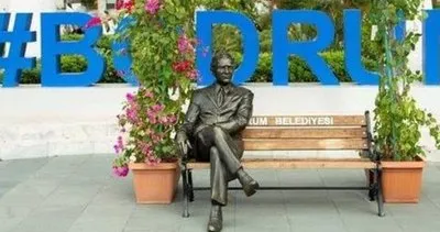 CHP'li Bodrum Belediyesi’nin ‘bankta oturan Atatürk heykeli’ tartışma yarattı