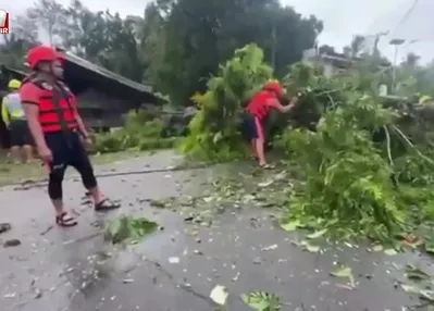 Filipinler’de Kalmaegi Tayfunu’nda 2 kişi öldü