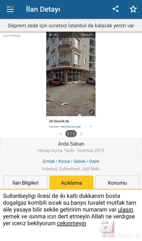 Depremzedelere hem evlerini hem gönül kapısını açtılar! Ücretsiz daireler, oteller... 22