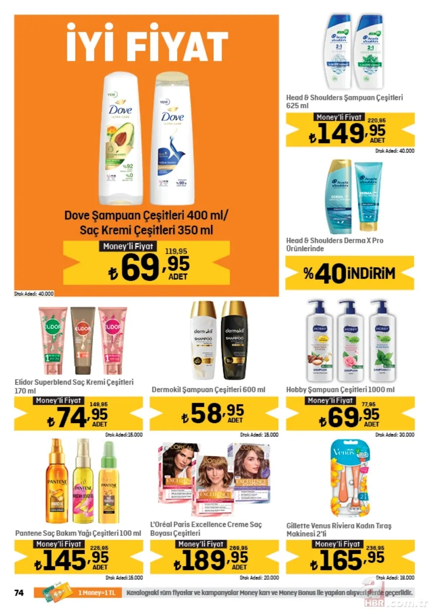 Migros 13 Mayıs indirim kataloğu yayınladı! 2,5KG Baldo Pirinç 134,00 TL, Tekirdağ Köfte 135,95 TL, 5GK Un 68,95 TL, Tuvalet Kağıdı 32’li 199,95 TL’ye satışta 23