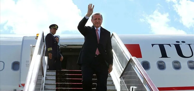Başkan Erdoğan Rusya'ya gitti