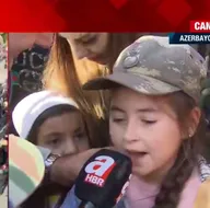 Ermenistan yenilgiyi kabul etti! Azerbaycan halkı büyük coşkusunu A Haberle paylaştı! Minik kız: Ne oldu Paşinyan?