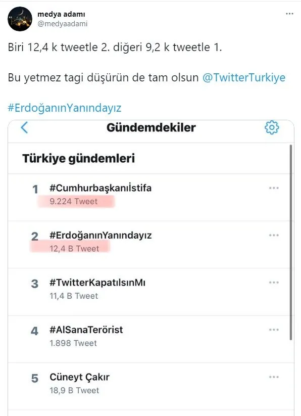 Son dakika: Başkan Erdoğan’a destek çığ gibi büyüyor! Sosyal medyada binlerce paylaşım yapıldı