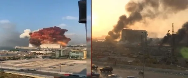 Lübnan’da eski Başbakan Saad el-Hariri’nin evi yakınlarında büyük patlama