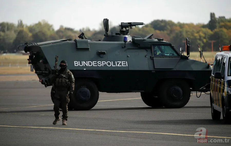 Başkan Recep Tayyip Erdoğan Almanya'da böyle karşılandı 12