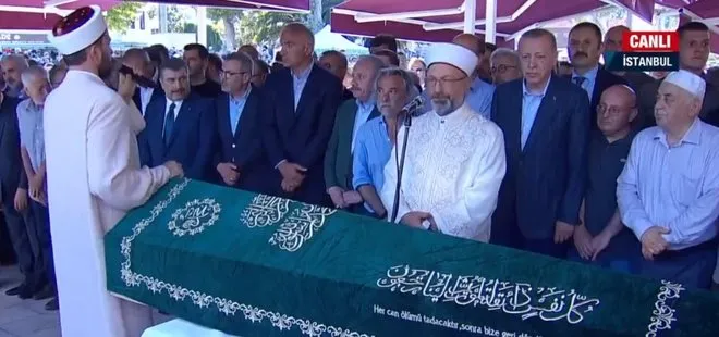 Usta edebiyatçı Rasim Özdenören’e son veda: Cenaze törenine Başkan Erdoğan da katıldı