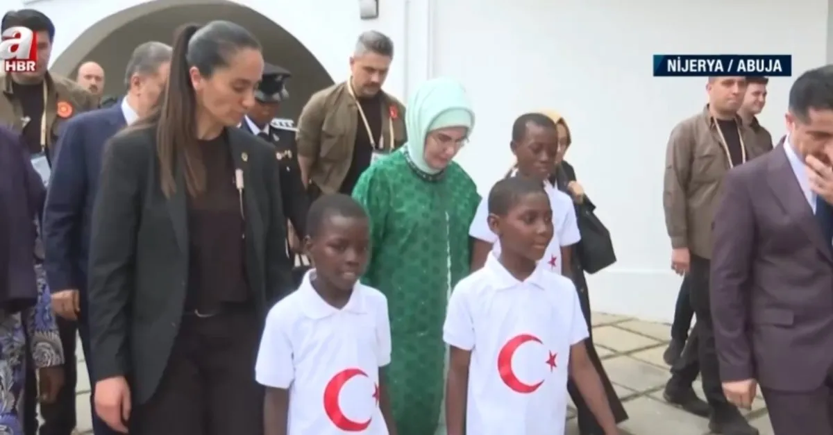 Emine Erdoğan Nijerya'da temaslarda bulundu!