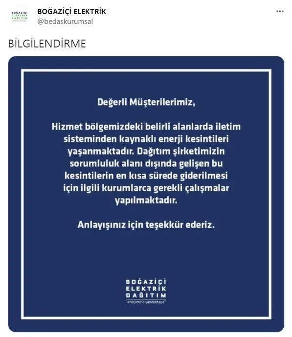 Türkiye geneli elektrik kesintisi son dakika! 2 Ağustos elektrikler ne zaman, saat kaçta gelecek? - 2