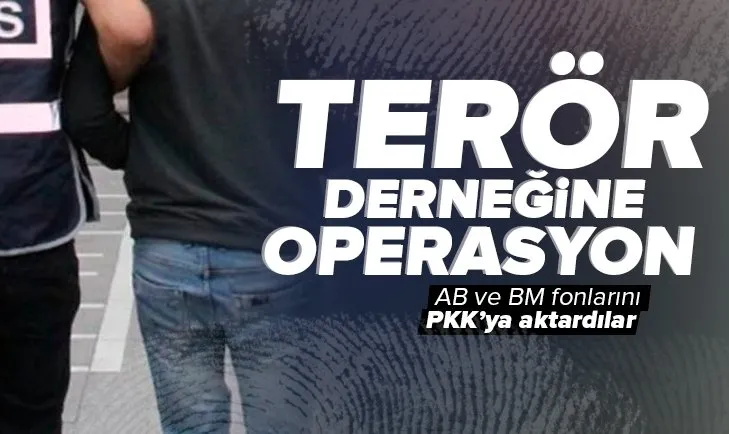 Terör derneği GÖÇİZDER’e 5 ilde operasyon: 22 gözaltı! AB ve BM fonlarını PKK’ya aktardılar