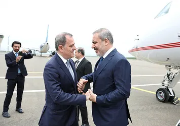 Dışişleri Bakanı Hakan Fidan Azerbaycan'da