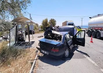 Makas zincirleme kazayı beraberinde getirdi