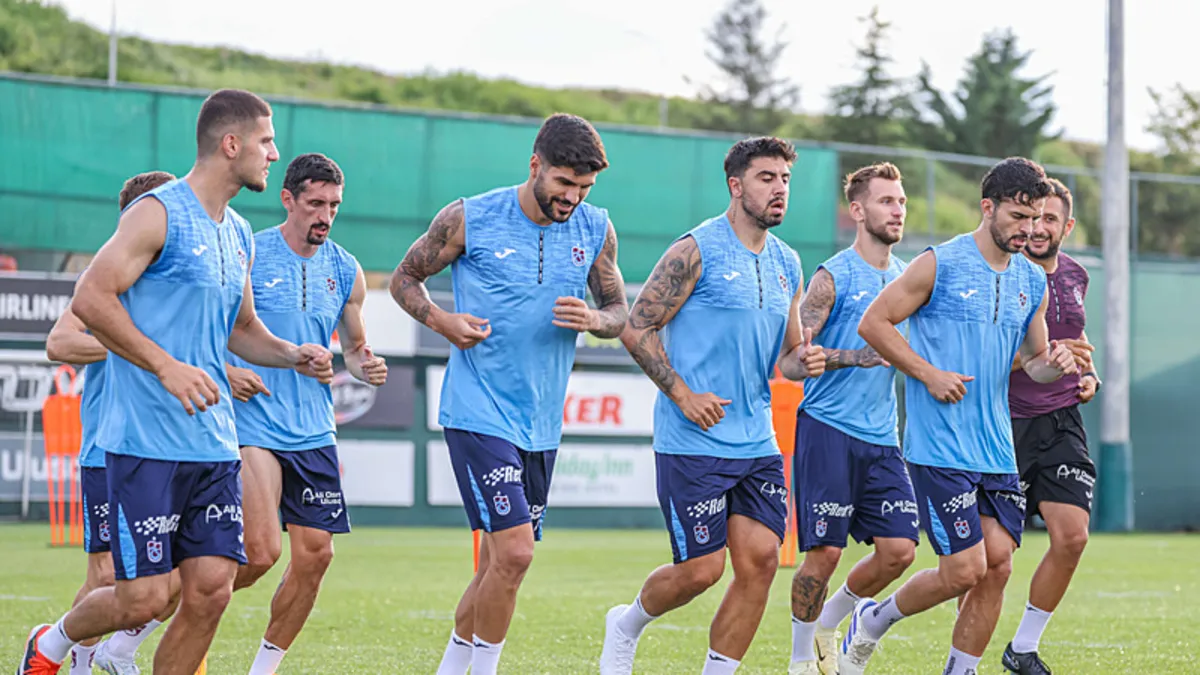 Trabzonspor Rapid Wien maçının hazırlıklarını tamamladı