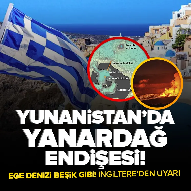 Ege Denizi beşik gibi: Yanardağ patlayacak mı?
