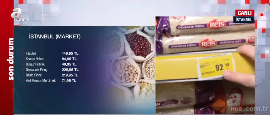 Bakliyatta tarladan sofraya fiyat uçurumu! A Haber tek tek görüntüledi 12