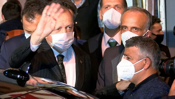 Başkan Erdoğan'a memleketi Rize'nin Güneysu ilçesinde sevgi seli - 1