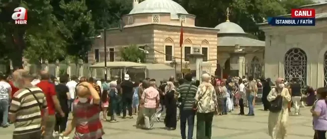 1627033733671.jpg Yarın Ayasofya-i Kebir Camii'nin ibadete açılışının yıl dönümü! - 1