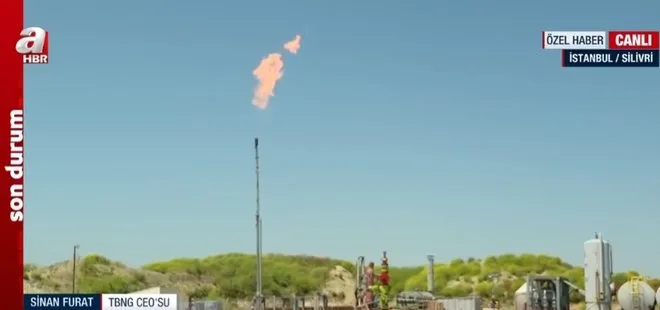 Silivri’deki doğalgazın ilk ateşi yandı! Yeni kuyularda çıkarılan doğalgaz dağıtıma hazır