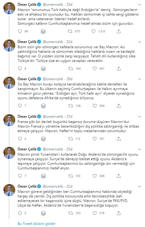 Son dakika: AK Parti’den Macron’un haddini aşan açıklamalarına çok sert tepki