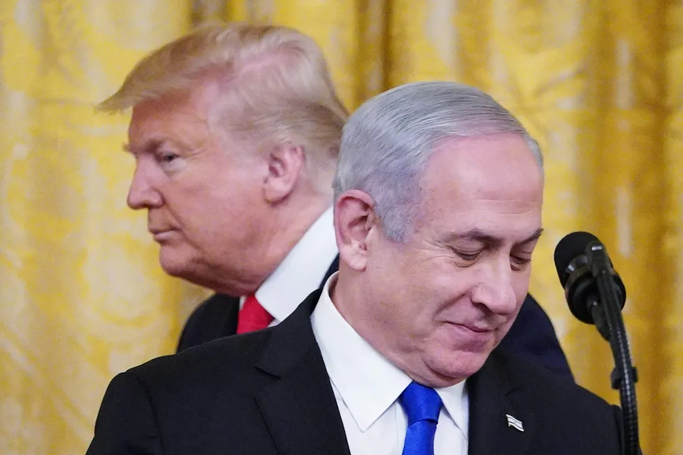 ABD Başkanı Donald Trump ve İsrail Başbakanı Binyamin Netanyahu (ahaber.com.tr arşivi)