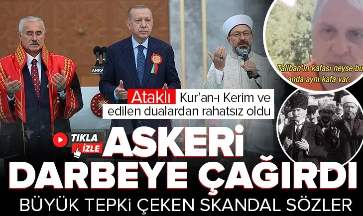 Can Ataklı’dan skandal sözler: Darbe çağrısı yaptı! Diyanet İşleri Başkanı’na ağır hakaretler savurdu