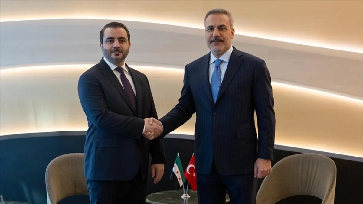 Bakan Fidan Suriyeli mevkidaşı Şeybani ile görüştü