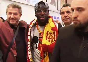 Aboubakar Kamara, İstanbul'a geldi!