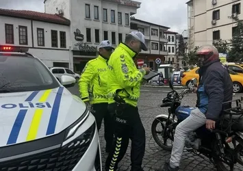 Ordu'da motosiklet sürücülerine sıkı denetim!