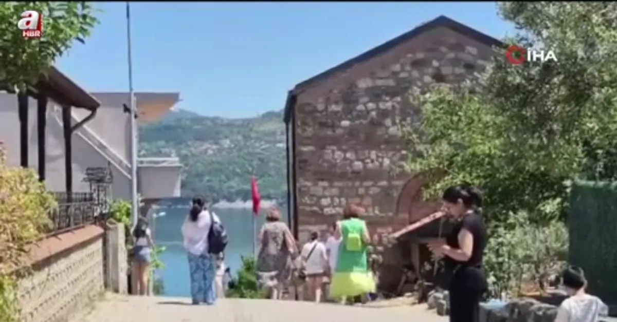Amasra'da hafta sonu yoğunluğu
