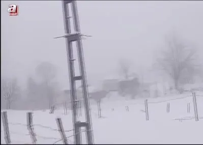 Sakarya’nın yüksek kesimlerine kar yağdı